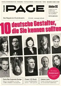 Page - Magazin für kreatives Mediendesign, Publishing und Trends 07/2013