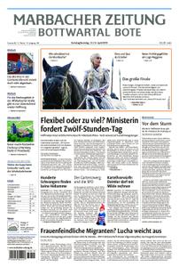 Marbacher Zeitung - 13. April 2019