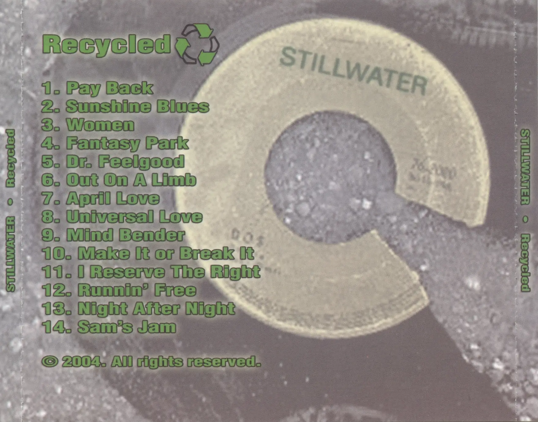 Stillwater - Recycled (2004) {OOP very rare CD}