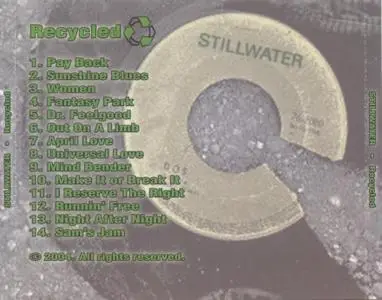 Stillwater - Recycled (2004) {OOP very rare CD}