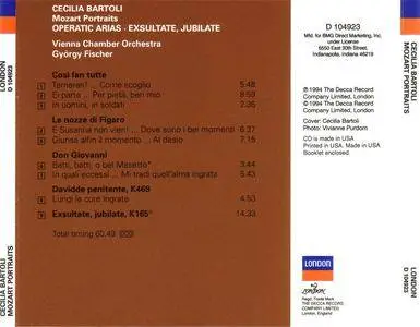 Cecilia Bartoli/Vienna Chamber Orchestra - Mozart Portraits (1994) {London/Decca} **[RE-UP]**