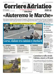 Corriere Adriatico Ancona - 15 Marzo 2025