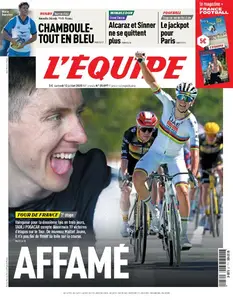 L’equipe du Samedi 12 Juillet 2025