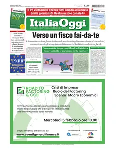 ItaliaOggi - 4 Febbraio 2025