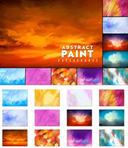 EE - Abstract Paint Backgrounds D8YYEZ6