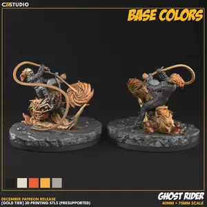 Ghost Rider V1  3D Model