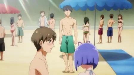 Im Living With an Otaku NEET Kunoichi! S01E13 Somehow I Got Flustered at the Beach Somehow I Got Close to Advanced-Level Yoma