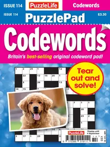 PuzzleLife PuzzlePad Codewords - August 2025