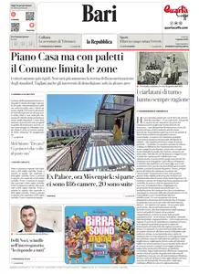 la Repubblica Bari - 1 Agosto 2025