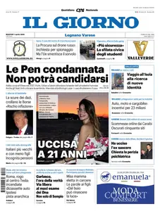 Il Giorno Legnano Varese - 1 Aprile 2025