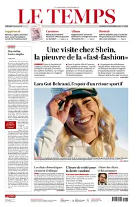 Le Temps - 28 Novembre 2025