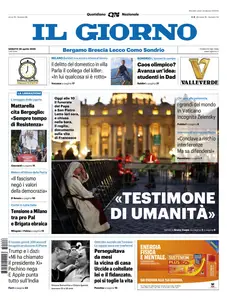 Il Giorno Bergamo Brescia - 26 Aprile 2025