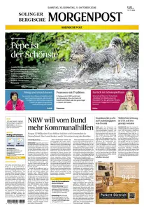 Solinger und Bergische Morgenpost - 10 October 2026