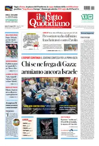 Il Fatto Quotidiano - 10 Maggio 2025