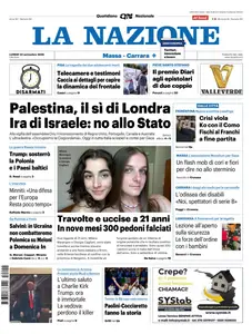 La Nazione Massa Carrara - 22 Settembre 2025