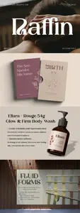 Raffin - Modern Serif Refined Charm Branding Font HWP8Q2D