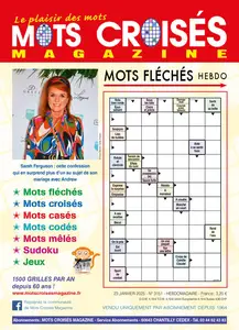 Mots Croisés Magazine N.3151 - 23 Janvier 2025