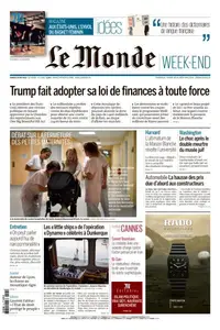 Le Monde du Samedi 24 Mai 2025