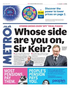 Metro UK - 17 October 2025