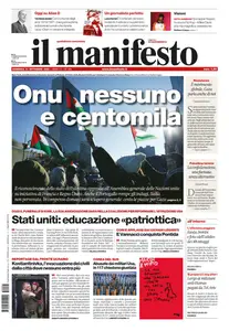 il Manifesto - 21 Settembre 2025