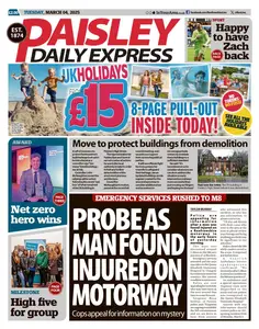 Paisley Daily Express - 4 March 2025