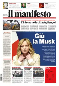 il Manifesto - 10 Gennaio 2025