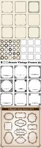 Vectors - Ornate Vintage Frames 33