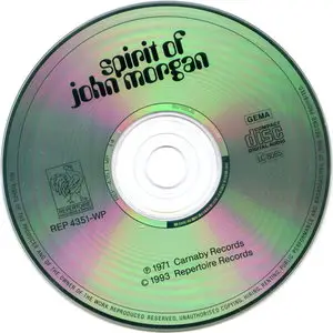 Spirit Of John Morgan - Spirit Of John Morgan (1971) [Reissue 1993] Re-up