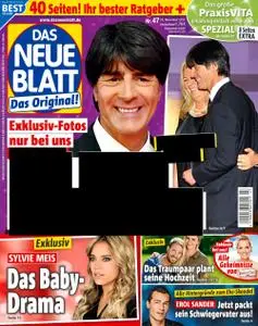 Das Neue Blatt – 15. November 2017