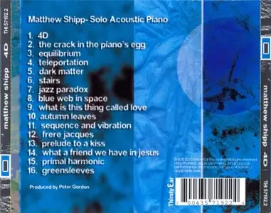 Mattew Shipp - 4D (2010)