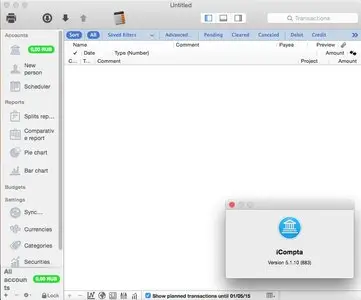 iCompta 5.1.10 Mac OS X