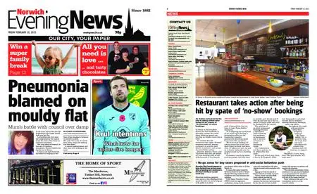 Norwich Evening News – February 10, 2023
