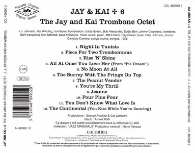 J.J. Johnson & Kai Winding - The Jay & Kai + 6: The Jay And Kai Trombone Octet (1956) [Remastered 1995]