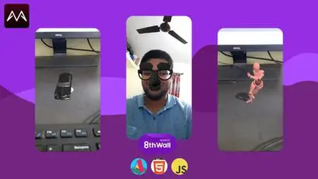 Web based Augmented Reality using 8th Wall