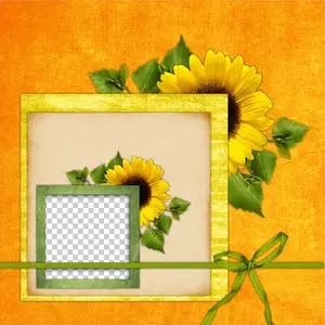 5 Quick Pages: Orange Flowers