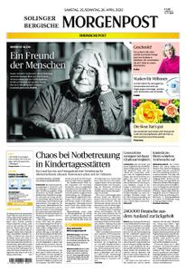 Bergische Morgenpost – 25. April 2020
