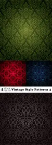Vectors - Vintage Style Patterns 4