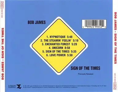 Bob James - Sign Of The Times (1981) {Columbia/KOCH} [Re-Up]