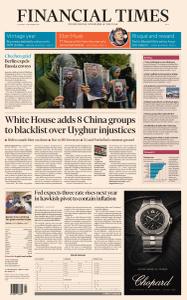 Financial Times Asia - December 16, 2021