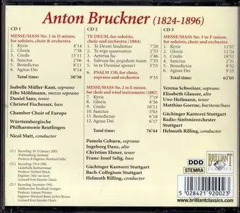 Bruckner: Masses / Helmuth Rilling (2008)