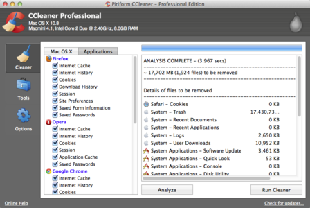 CCleaner Professional Edition 1.11.336 Multilingual