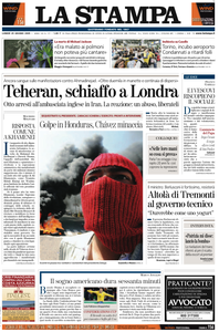 La Stampa 29 Giugno 2009 (Edizione di Cuneo ed Internazionale)