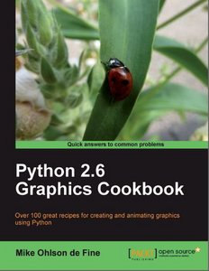 Python 2.6 Graphics Cookbook (with code)