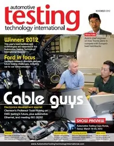 Automotive Testing Technology International - November 2012