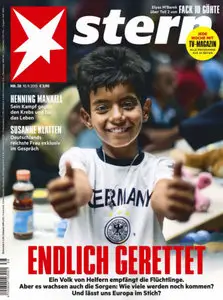 Der Stern Nachrichtenmagazin No 38 vom 10. September 2015