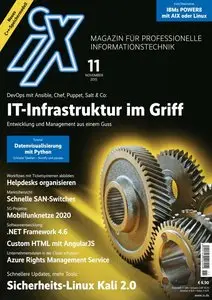 iX Magazin - November 2015