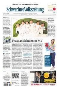 Schweriner Volkszeitung Zeitung für die Landeshauptstadt - 19. April 2018