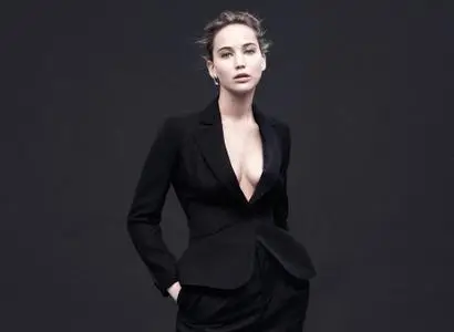 Jennifer Lawrence by Daniel Jackson for Madame Figaro November 15, 2013