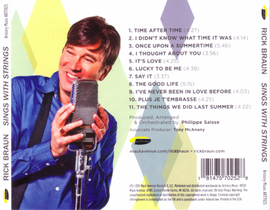 Rick Braun - Sings With Strings (2011) {Mack Avenue}
