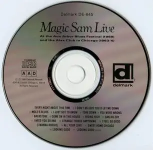 Magic Sam - Magic Sam Live (1963-1969) {Delmark DE-645 rel 1990}